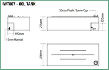 Load image into Gallery viewer, 60L Water Tank -  (845 X 360 X 270MM*)