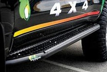 Load image into Gallery viewer, SIDE STEPS AND RAILS TO SUIT FORD EVEREST 2015 - 2022