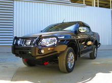 Load image into Gallery viewer, Commercial Deluxe Bull Bar to Suit Mitsubishi MQ 2015 - 10/2018