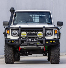 Load image into Gallery viewer, Apex Bull Bar Kit to Suit Toyota Landcruiser 70 Series 2024+ FACELIFT