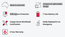 Load image into Gallery viewer, MT610G - GME GPS PERSONAL LOCATOR BEACON