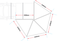 Load image into Gallery viewer, DELTAWING 270° AWNING