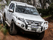 Load image into Gallery viewer, COMMERCIAL DELUXE BULL BAR TO SUIT MITSUBISHI TRITON MR 11/2018 - 2023