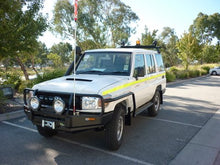 Load image into Gallery viewer, COMMERCIAL BULL BAR TO SUIT TOYOTA LANDCRUISER 76 SERIES 2007+