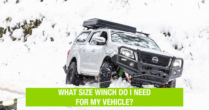What Size Winch Do I Need For My Vehicle?