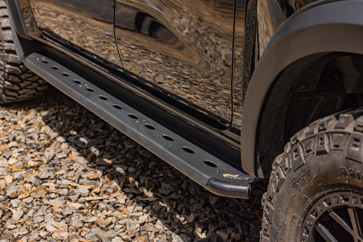 Steel side steps and rails to suit Nissan Navara NP300 2015 - 2020 ...