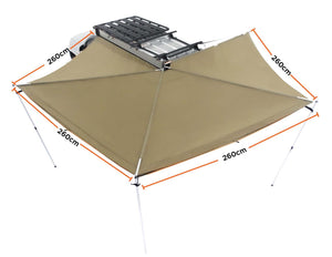 OzTent Foxwing 270° Awning