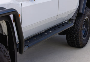 Premium Steel side steps and rails to suit Toyota Landcruiser 79 Series Dual Cab 2024+