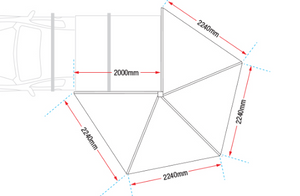 DELTAWING 270° AWNING