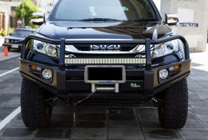 Commercial deluxe bullbar to suit Isuzu M-UX 2014 - 2017