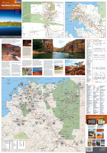 Hema Waterproof Paper Map Northern Territory