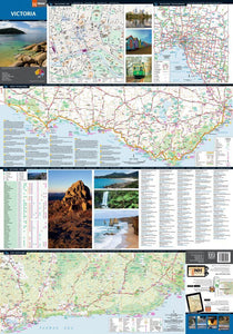 Hema Waterproof Paper Map Victoria