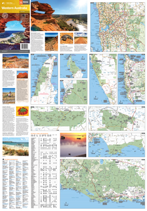 Hema Waterproof Paper Map Western Australia