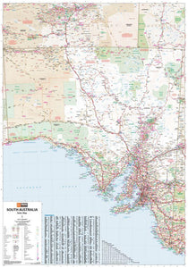 Hema Waterproof Paper Map South Australia