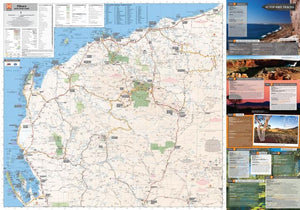 Hema Waterproof Paper Map Pilbara and Coral Coast