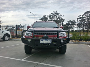 DELUXE COMMERCIAL BULL BAR TO SUIT HOLDEN COLORADO 7 RG 2012+