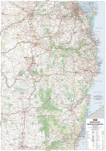 Hema Waterproof Paper Map North East New South Wales