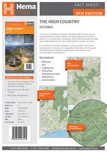 Load image into Gallery viewer, Hema Waterproof Paper Map The High Country VIC

