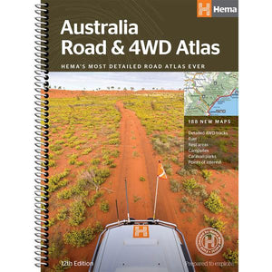 Hema Australia Road and 4wd Atlas