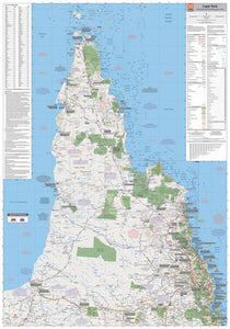 Hema Waterproof Paper Map Cape York