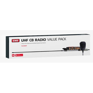 GME 5 WATT SUPER COMPACT UHF CB RADIO - STARTER KIT
