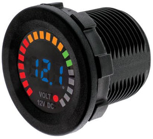 HULK 4x4 DC VOLTMETER WITH COLOURED INDICATOR