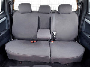 REAR CANVAS COMFORT SEAT COVER TO SUIT FORD RANGER RAPTOR 2018+, RANGER PXIII 7/2018+, PXII 2015-7/2018