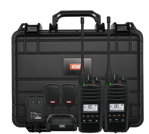 GME 5 WATT UHF CB HANDHELD RADIO – TWIN PACK