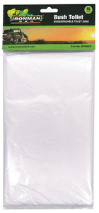 BUSH TOILET REPLACEMENT BIODEGRADABLE BAGS (10 PER PACK)